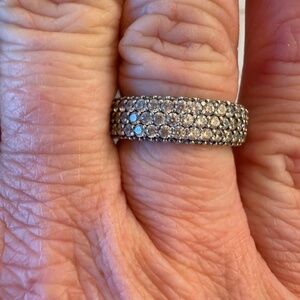 Pandora pave ring